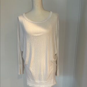 Michael Stars White Long Sleeve Top